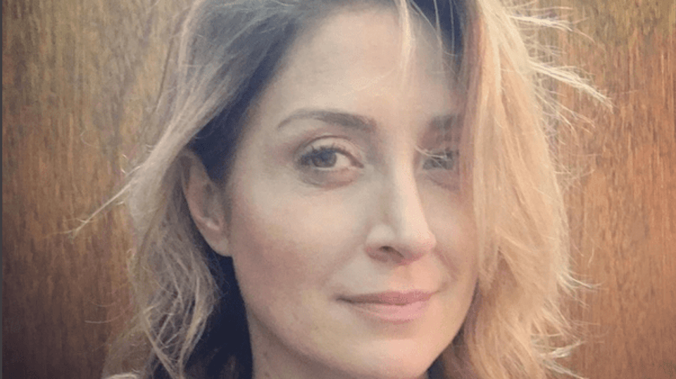 Rizzoli a Isles - Sasha Alexander selfie